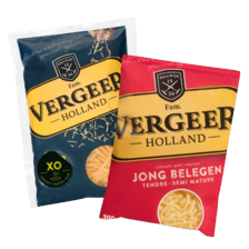 Vergeer geraspte kaas
